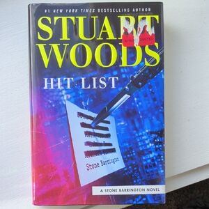 Stuart Woods 'Hit List' Hardcover Book